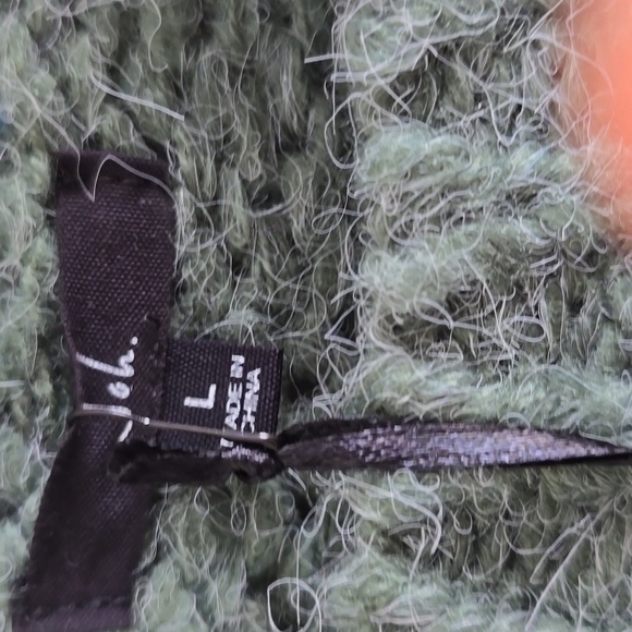 Joh Savita Floral Crochet Knit Sweater - Green - Picture 3 of 8